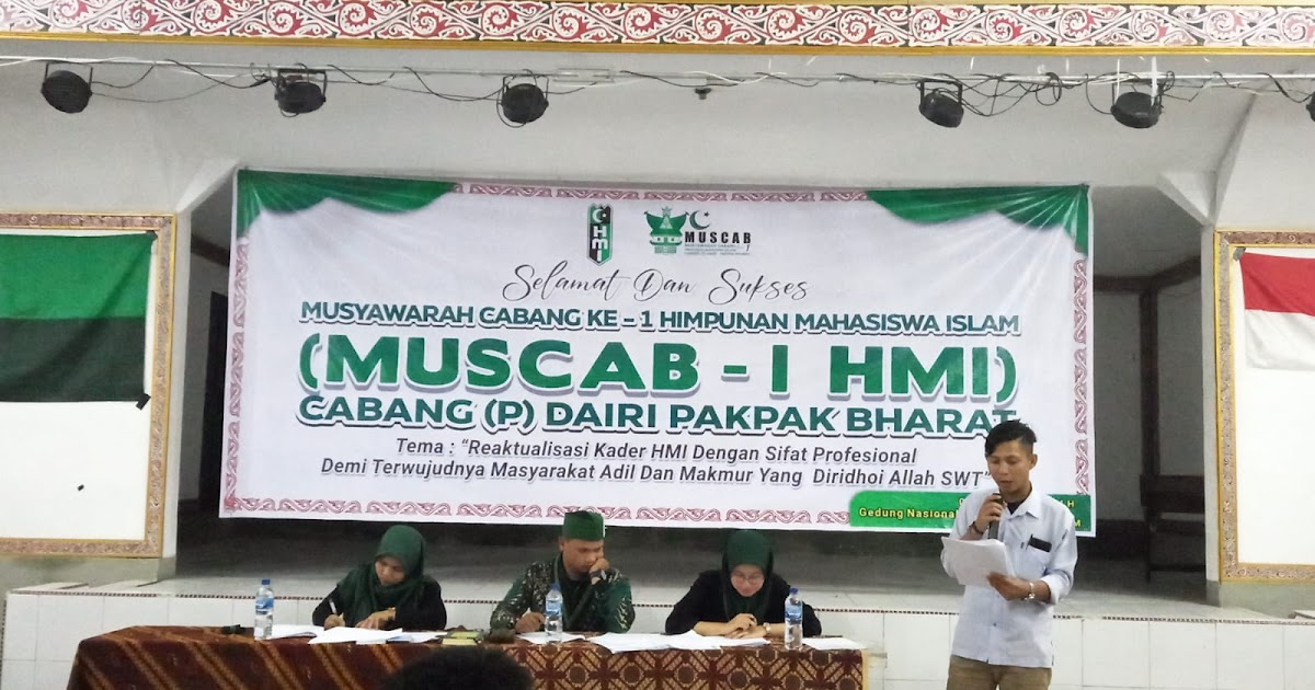 HMI Kota Nanga Pinoh Gelar Musyawarah Cabang